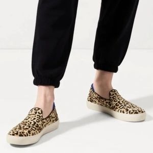 Rothys Leopard Print 'Camo Cat' Slip On Sneakers , Animal Print Sz 9